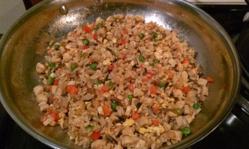 Chicken Fried Rice without Soy Sauce